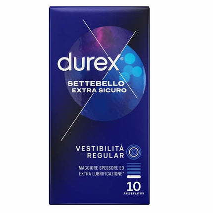 PROFILATTICO DUREX SETTEBELLO EXTRA SICURO 10 PEZZI