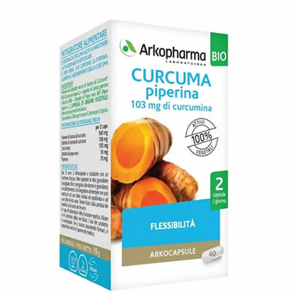 ARKOCPS CURCUMA + PIPERINA 40 CAPSULE