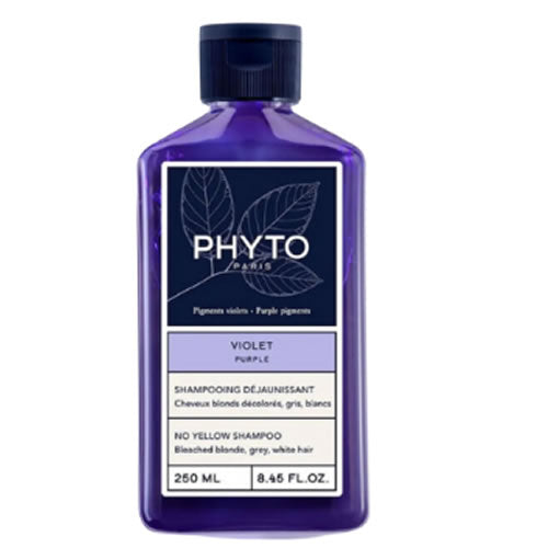 PHYTO PARIS VIOLET SHAMPOO ANTI GIALLO PER CAPELLI BIONDI DECOLORATI GRIGI BIANCHI 250 ML
