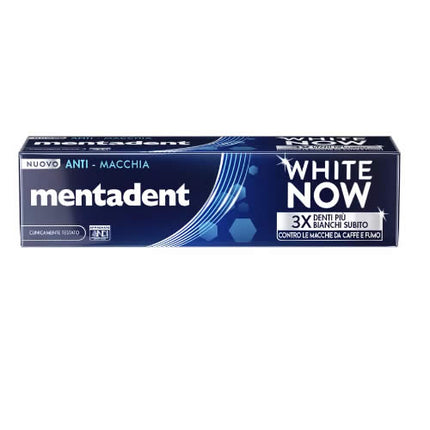 MENTADENT WHITE NOW ANTI-STAIN TOOTHPASTE 75 ML