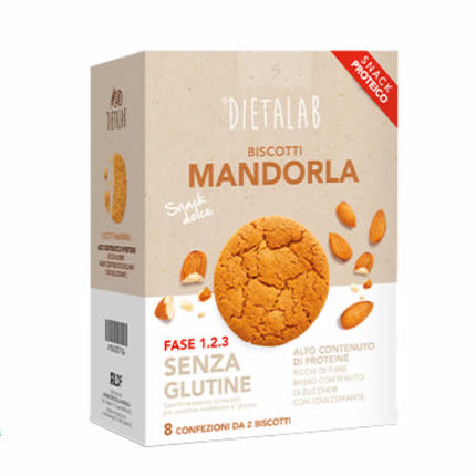 DIETALAB GLUTEN FREE ALMOND COOKIES PHASE 1 2 3 128 G