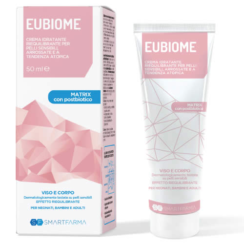 EUBIOME CREMA IDRATANTE RIEQUILIBRANTE PELLI SENSIBILI ARROSSATE TENDENZA ATOPICA 150 ML
