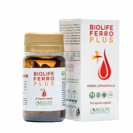 BIOLIFE FERRO PLUS 30 CAPSULE RP - Farmaspeed