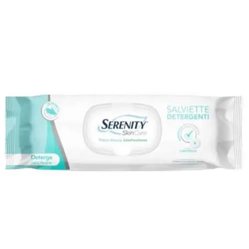 SERENITY CARE CLEANSING WET WIPES 63 PIECES