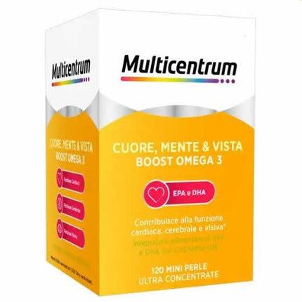 MULTICENTRUM BOOST OMEGA 120 CAPSULE - Farmaspeed