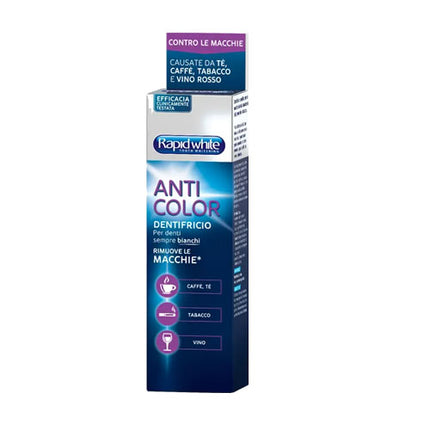 RAPID WHITE ANTICOLOR TOOTHPASTE 75 ML