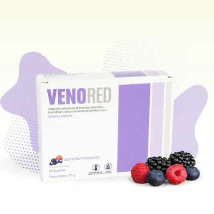 VENORED FRUTTI DI BOSCO 20 BUSTINE DA 3,5 G