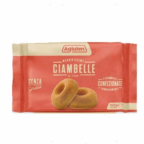 AGLUTEN CIAMBELLE 4 PEZZI DA 55 G - Farmaspeed