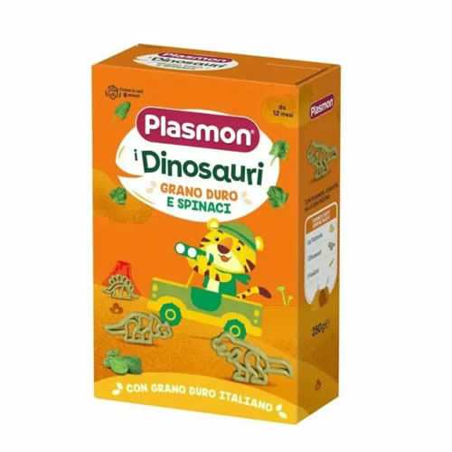 PLASMON PASTA DINOSAURI E SPINACI 250 G