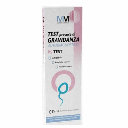 MUNUS MEDICAL TEST PRECOCE AUTODIAGNOSTICO DI GRAVIDANZA 2 PEZZI