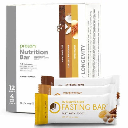 PROLON NUTRITION BAR KIT TUTTI I GUSTI BOX DA 12 PEZZI - Farmaspeed