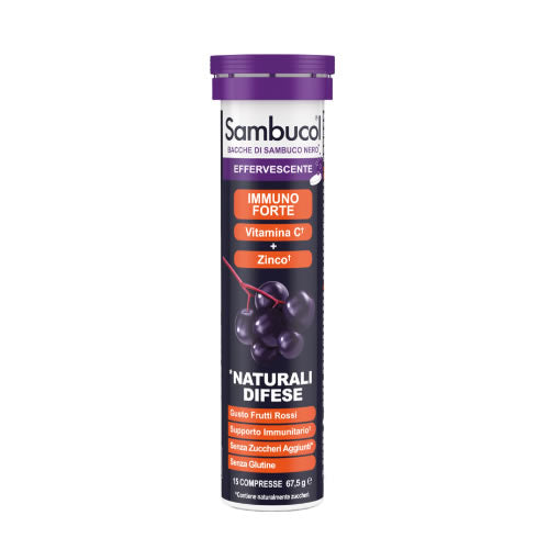 SAMBUCOL EFFERVESCENTE 15 COMPRESSE