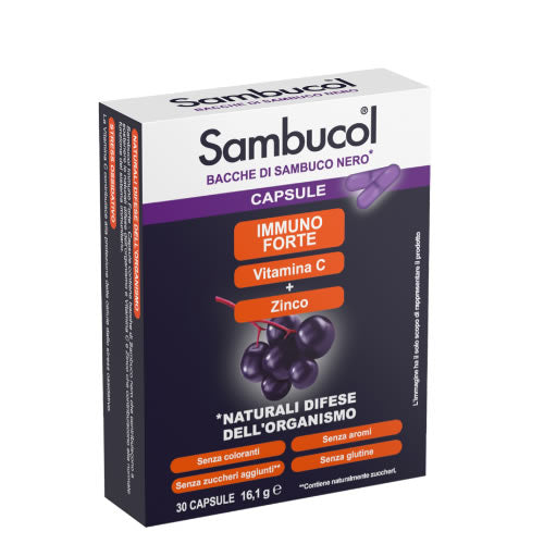 SAMBUCOL IMMUNOFORTE 30 CAPSULE