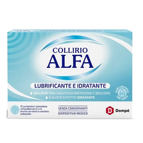 COLLIRIO ALFA IDRATANTE PROTETTIVO 10 FLACONCINI MONODOSE