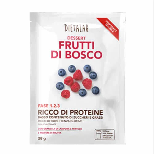 DIETALAB DESSERT FRUTTI DI BOSCO 28 G - Farmaspeed