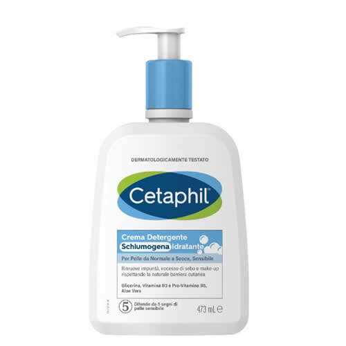 CETAPHIL CREMA DETERGENTE SCHIUMOGENA IDRATANTE 473 ML
