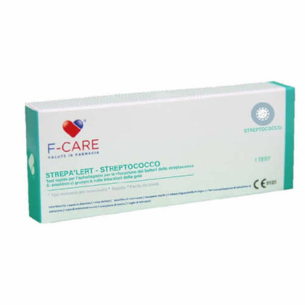F CARE STREP ALERT TEST RAPIDO PER RILEVAZIONE STREPTOCOCCO