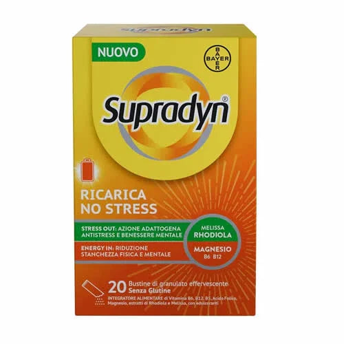 SUPRADYN RICARICA NO STRESS 20 BUSTINE - Farmaspeed