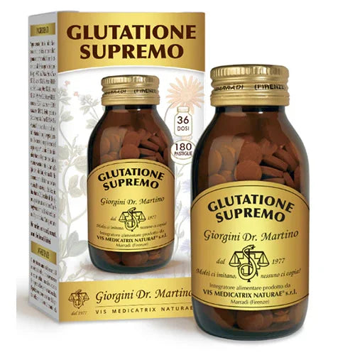 GLUTATIONE SUPREMO 180 PASTIGLIE - Farmaspeed