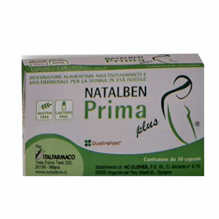 NATALBEN PRIMA PLUS 30 CAPSULE - Farmaspeed