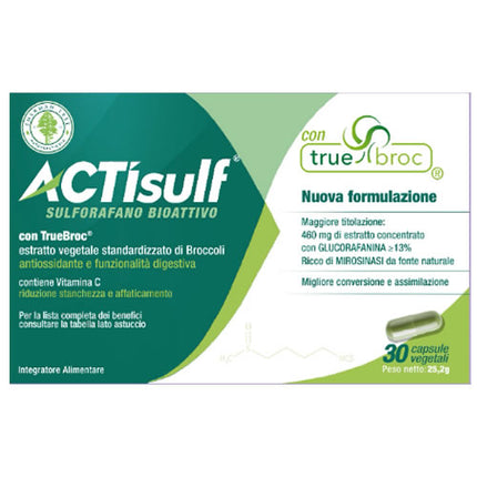 ACTISULF SULFORAPHANE 30 VEGETABLE CAPSULES