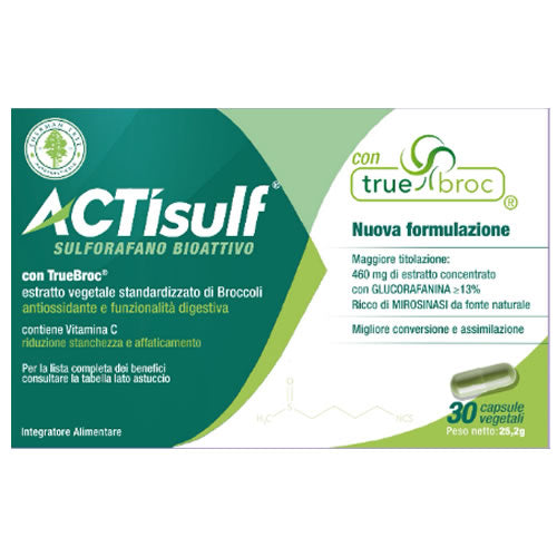 ACTISULF SULFORAPHANE 30 VEGETABLE CAPSULES