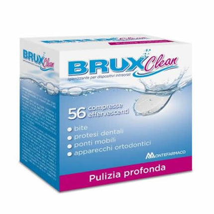 BRUX CLEAN 56 COMPRESSE EFFERVESCENTI