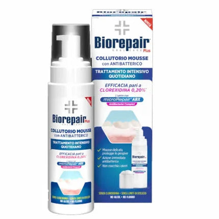 BIOREPAIR PLUS COLLUTORIO MOUSSE ANTIBATTERICO 200 ML - Farmaspeed