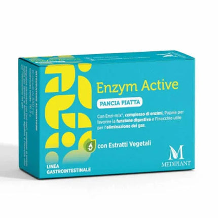 MEDIPLANT ENZYM ACTIVE PANCIA PIATTA 30 CAPSULE - Farmaspeed