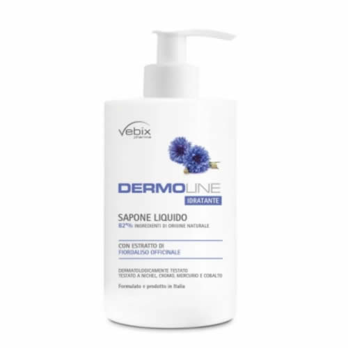 VEBIX DERMOLINE FIORDALISO LIQUID SOAP 500 ML