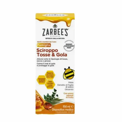 ZARBEE'S TOSSE GOLA SCIROPPO 150 ML - Farmaspeed