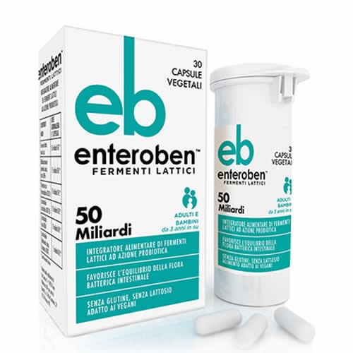 ENTEROBEN 50MLD 30 CAPSULE VEGETALI - Farmaspeed