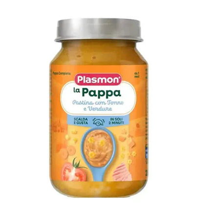 PLASMON LA PAPPA PASTINA CON TONNO E VERDURE 200 G - Farmaspeed