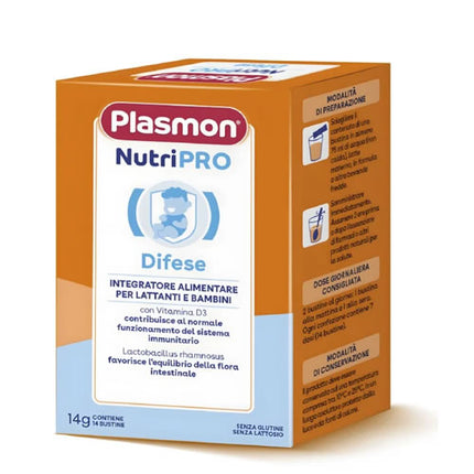 PLASMON NUTRIPRO DIFESE 14 BUSTINE