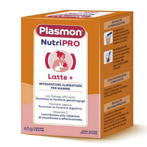 PLASMON NUTRIPRO LATTE+ 10 BUSTINE