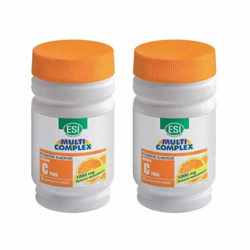 ESI PURE VITAMIN C 1000MG RETARD 30+30 TABLETS