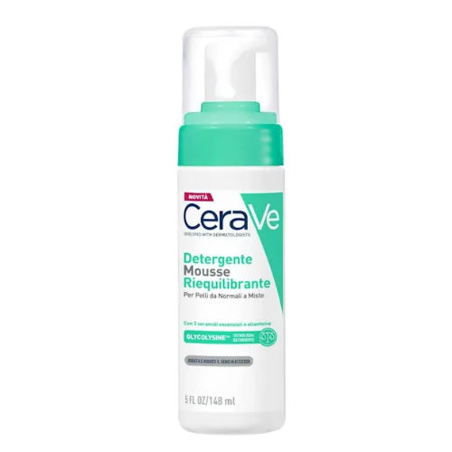 Cerave mousse detergente riequilibrante 148 ml