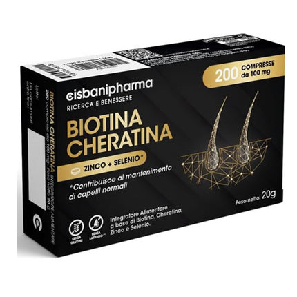 BIOTINA CHERATINA 200 COMPRESSE CISBANI PHARMA