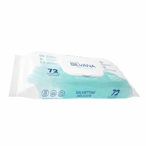 Silvana salviette acqua 72 pezzi - Farmaspeed