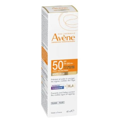 Eau thermale avene solare fluido anti-eta' spf 50 40 ml