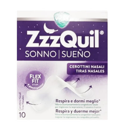 CEROTTO NASALE ZZZQUIL 10 PEZZI