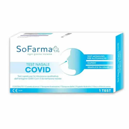 TEST ANTIGENICO RAPIDO COVID-19 SOFARMAPIU' NASALE