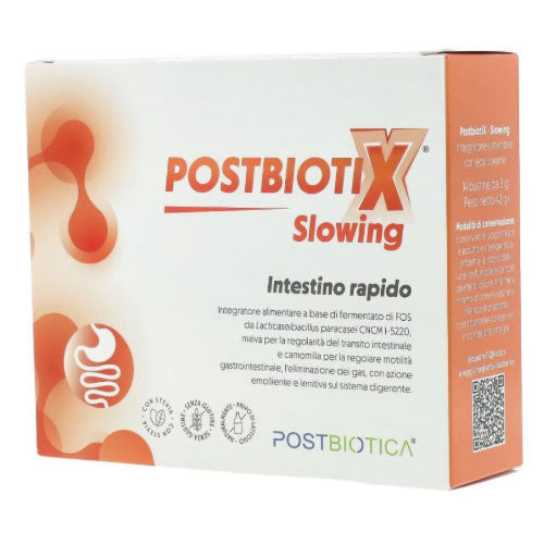 POSTBIOTIX SLOWING 14 BUSTINE DA 3 G SENZA GLUTINE NATURALMENTE PRIVO DI LATTOSIO