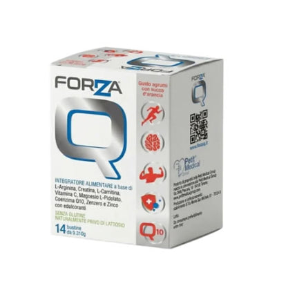 FORZA Q 14 BUSTINE CON EDULCORANTI SENZA GLUTINE NATURALMENTE PRIVO DI LATTOSIO