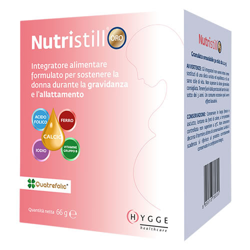 NUTRISTILL ORO 30 STICK OROSOLUBILI DA 2,2 G CON EDULCORANTI SENZA GLUTINE SENZA LATTOSIO