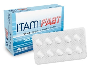 ITAMIFAST 25 MG COMPRESSE RIVESTITE CON FILM 10 COMPRESSE IN BLISTER PA/PVC/AL