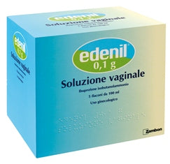 EDENIL 0,1 G SOLUZIONE VAGINALE 5 FLACONI DI SOLUZIONE DA 100 ML