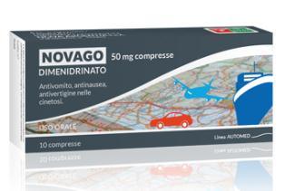 NOVAGO 50 MG COMPRESSE 10 COMPRESSE IN BLISTER PVC/AL - Farmaspeed