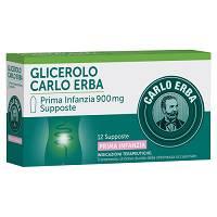 GLICEROLO PRIMA INFANZIA 900 MG SUPPOSTE 12 SUPPOSTE - Farmaspeed