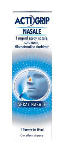 ACTIFED DECONGEST 1 MG/ML SPRAY NASALE, SOLUZIONE 1 FLACONE HDPE DA 10 ML